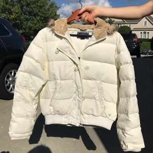 White Puffy Coat